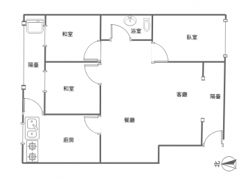 科技房仲在基隆 低樓層全新整理大三房