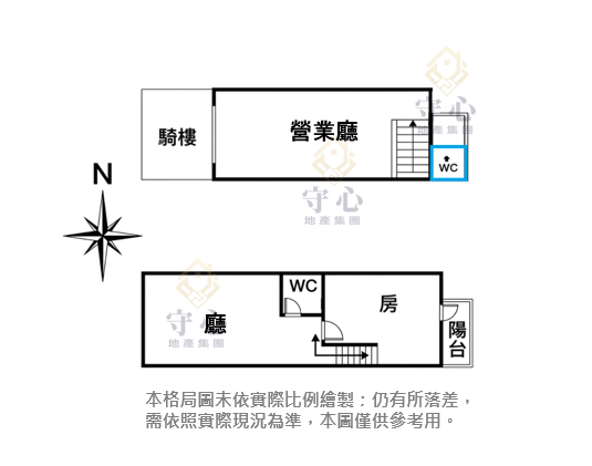 室內41坪|1+2樓臨路十米路燙金樓店|含車位 照片 13