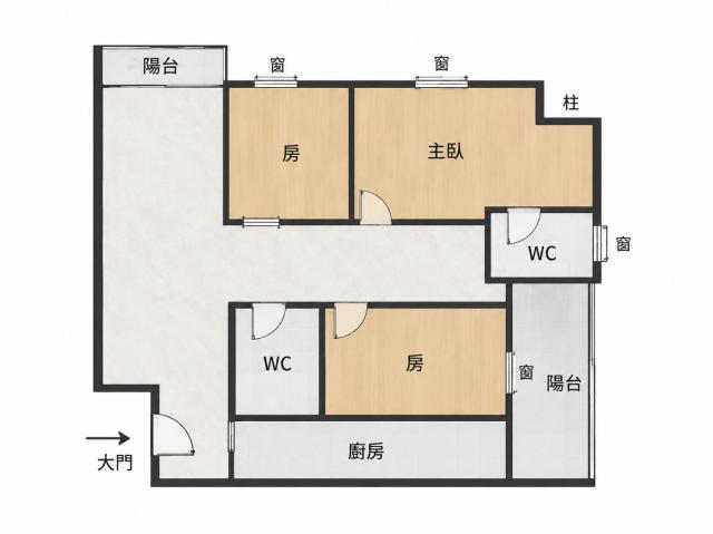 台南超級房仲推薦 東區南紡商圈|大鵬新城高樓層景觀3房 照片 10