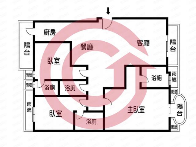 南屯文心森林公園精銳海德一號全新未住3主臥3平車 照片 1