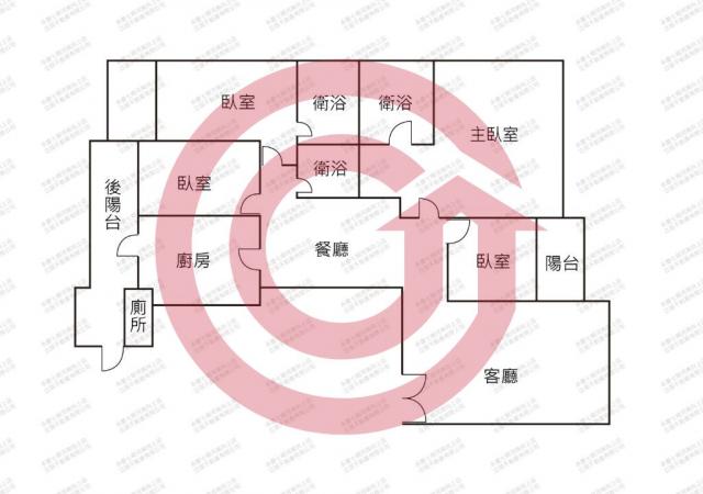 七期秋紅谷景觀百達富裔一層一戶帝王宅 照片 1