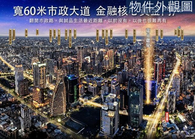 西屯台中華爾街【蘿曼蘿蘭】七期小高樓兩房平車 照片 2