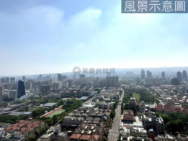 西屯專營高樓層視野市政1號院惠文學區兩房平車 照片 13