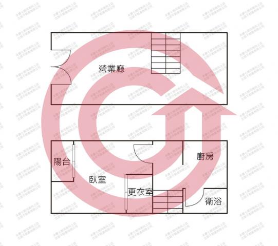 南屯嶺東科大坤悅君臨1+2樓百萬裝潢樓店 照片 1
