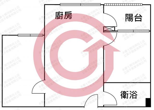 南屯博克萊衛浴開窗朝北平面車位 照片 1