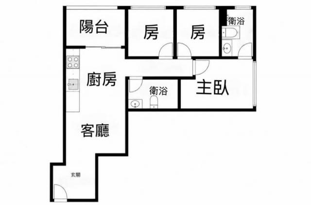 天空之邑|高樓視野美妝三房車 強勢登場 照片 17