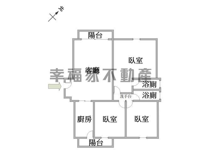 幸福成輕裝雙陽台三房平車|永康首購買房 照片 20