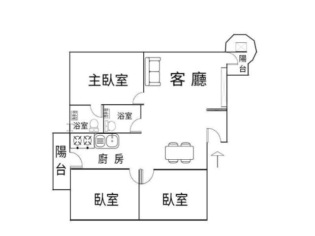 北屯太原車站/風格畫境/三房+平車精美廈 照片 18