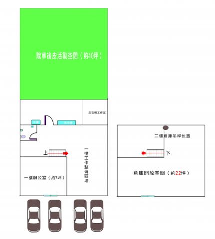 大里透天店面 霧峰大地坪全新鋼構挑高廠住 照片 18
