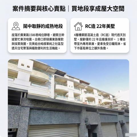 1028【賞花墅】大坪數實用4樓透天美邸|屏東核心生活圈 照片 3