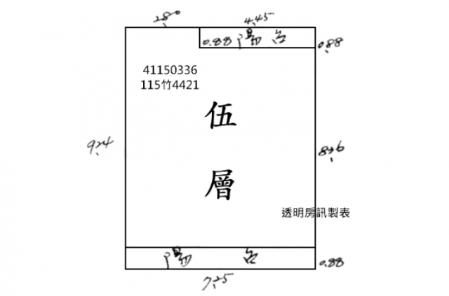 110徐匯中學站★頂加公寓★三和路四段215巷54號5樓 照片 7