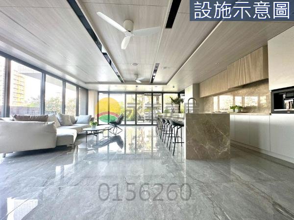新竹電梯社區 【竹科人首選】全新未住「學府首席」大露臺質感3房+平車 照片 4