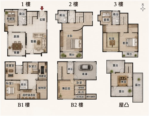 永慶鴻麗蔡宗霖鳥松區圓山仰德歐義境宮邸電梯豪邸三車尊榮墅 照片 24