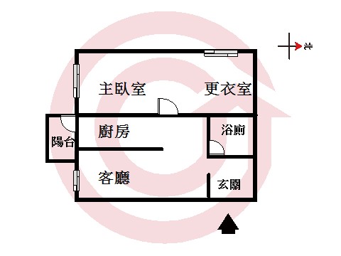 與光共舞的質感生活|葳格水蓮.室內17坪|附車位 照片 16