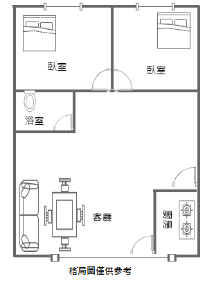 高雄職人鳳山低總價五樓2房小資成家健身美公寓 照片 8