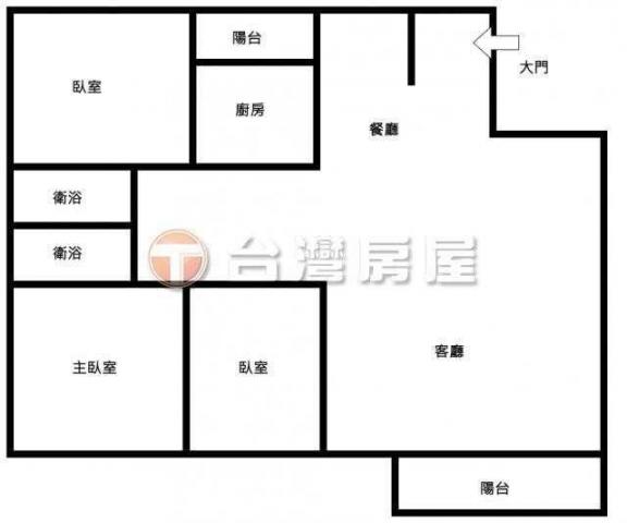 #基隆房屋達人 麗景江山前區大3房+平面車位 照片 11