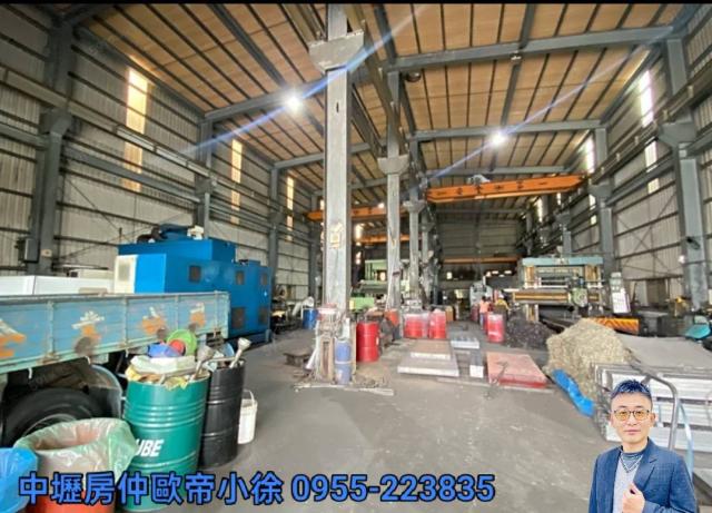 中壢房仲歐帝小徐 近南桃園交流道 乙工挑高鋼構廠房 方正面寬 照片 5