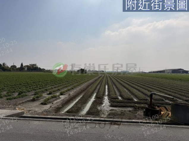 雲林土地 元長近村庄大面寬好耕作農地 照片 4