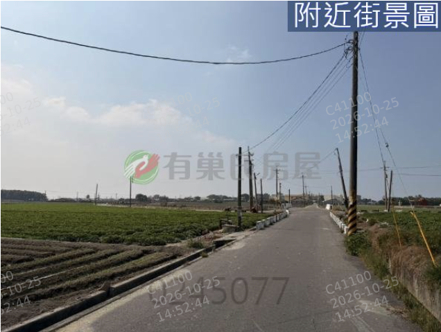 雲林土地 元長近村庄大面寬好耕作農地 照片 5