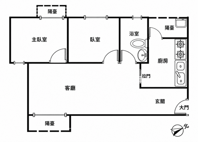 中科房仲560 專賣.中科春日城溫馨裝潢美宅兩房+平車 照片 2