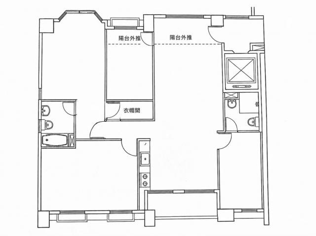 中科房仲560 精華五期大墩路!市政寶佳麗4改3+子母車位 照片 19