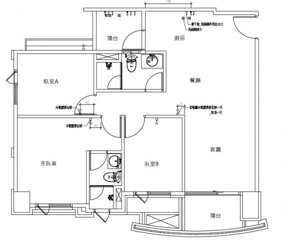 林口買房找溫蒂 專任林口富堡仁愛雙衛開窗高樓美景3房車 照片 19