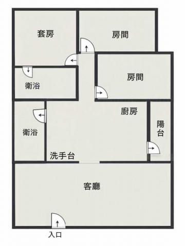 楠梓土庫家樂福│邊間採光大三房車位│新領袖 照片 25