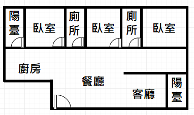 藝文面公園朝南平車三房 照片 14