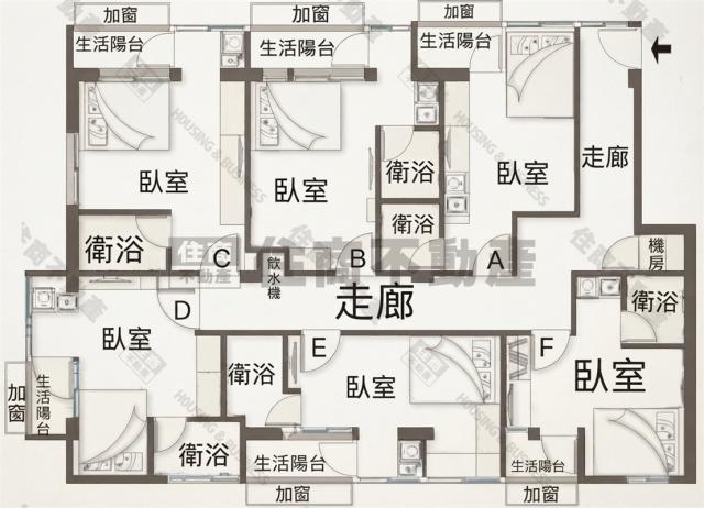 ? ? ? 北屯國小全新整理收租六套房 照片 13