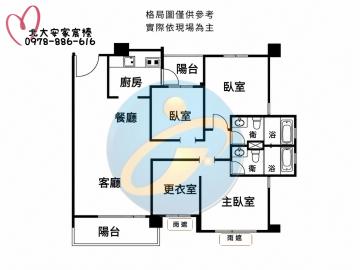安家幸福在北大 板橋文邑雅境景觀３房雙車位
