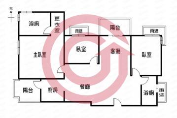 八期核心地段豐樂公園川睦禾睦大3房雙平車