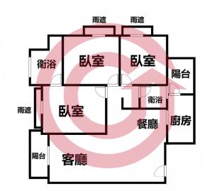 北屯水湳經貿旁國聚之界優質3房平車