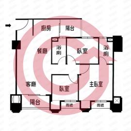 西屯黃金地段輕立彩璞悅百萬精裝三房採光
