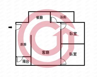 南屯碧國時雍高樓層兩房平車