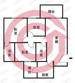 南屯富宇世界花園面嶺東科大無限棟距三房平車