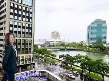 鄰亞灣愛河畔景觀｜愛情河左岸｜美兩房大平車