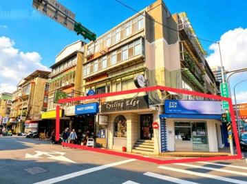 小巨蛋核心｜稀有三角窗・四店面收租金雞母