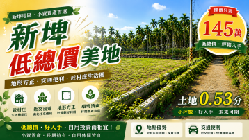 ?新埤低總價美地 屏東土地二姊