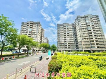 湯山新城朝南景觀大2房平車｜永康首購買房