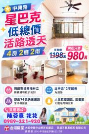 大里買屋推薦  中興路星巴克低總價活路透天