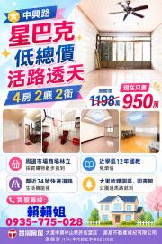 大里透天店面  中興路星巴克低總價活路透天 