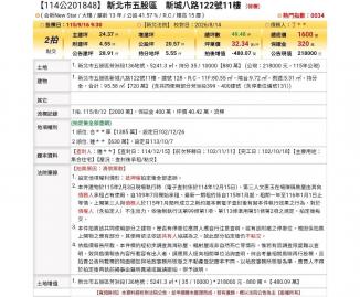 台北法拍專家 新北市五股區新城八路122號11樓