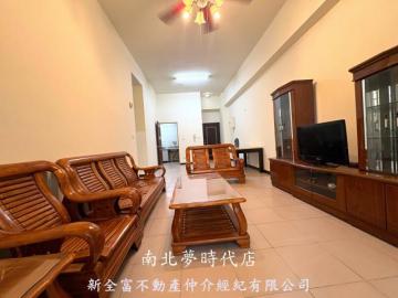 台南美美房屋 大道新城無敵景邊間一樓三房平車好宅