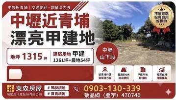 蘆竹福地推薦  中壢區優質甲建