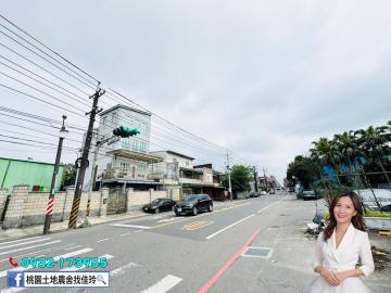 桃園土地農舍找佳玲 龍潭-中原路上一般農