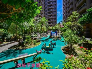 安平房仲專家 明華園景觀三房平面車位
