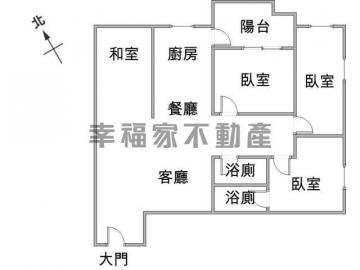 台南市區好房  專 鄉城大鎮次頂美三房車位