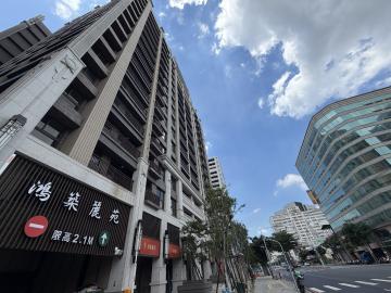 經國鴻築麗苑一般事務所+車 開放格局可規劃雙衛浴