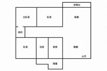 科技房仲在基隆 靜園3房平車