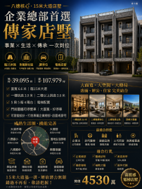 中壢平鎮房仲推薦 八德重劃區~八德國中全新完工大地坪電梯透天